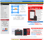 Tablet Screenshot of multiscanners.cl